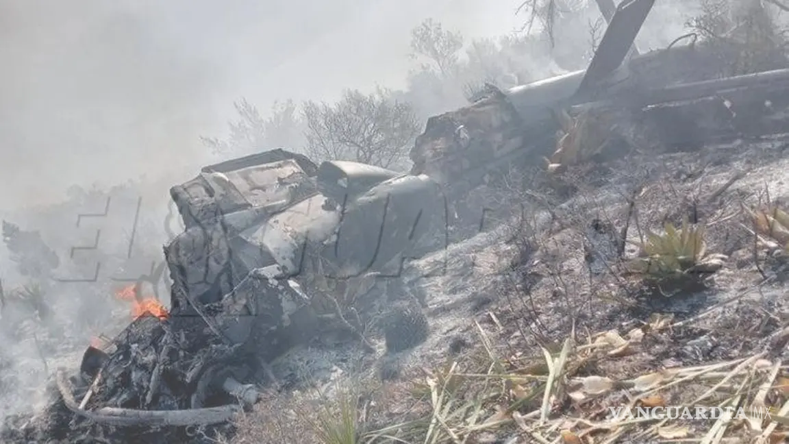 Investigará la AFAC el desplome de helicóptero en Arteaga Investigará la AFAC el desplome de helicóptero en Arteaga