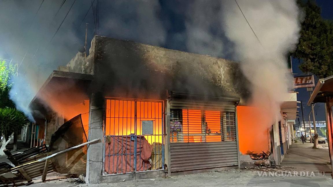 Incendian propiedad en Saltillo; investigan posible represalia Incendian propiedad en Saltillo; investigan posible represalia