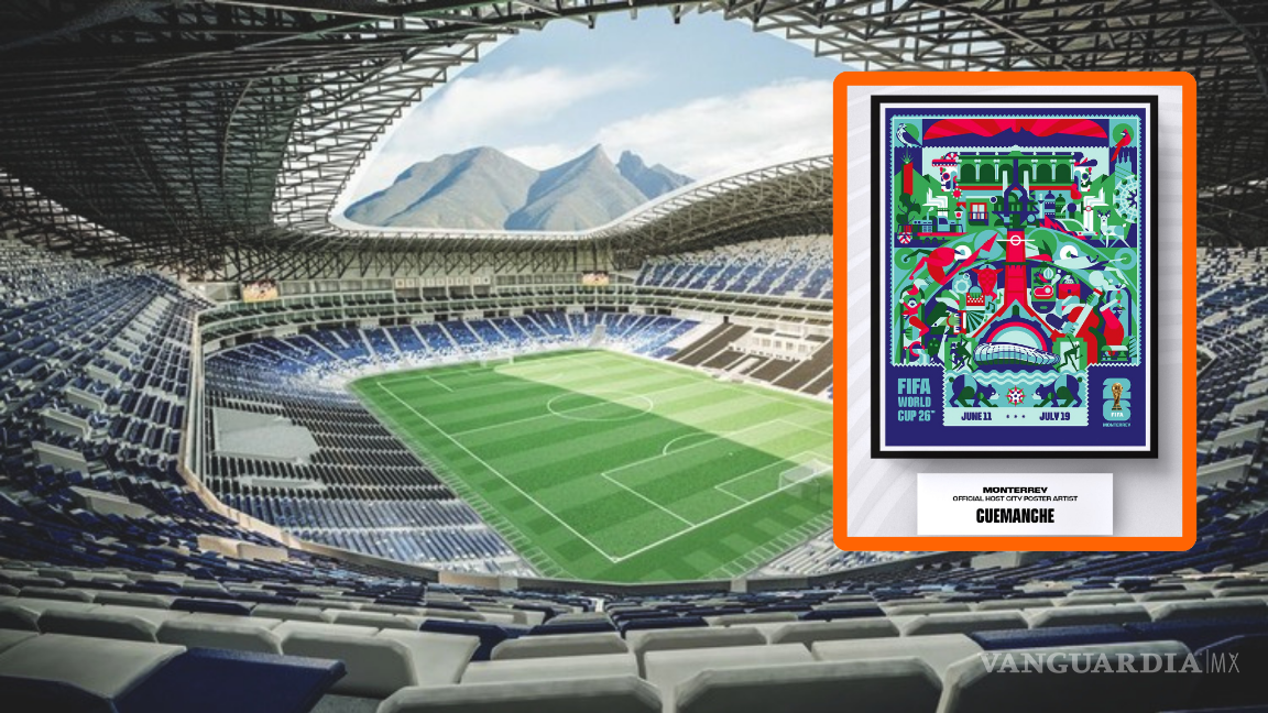 ¿Ya lo viste? FIFA y Monterrey revelan póster oficial rumbo a la Copa del Mundo 2026 ¿Ya lo viste? FIFA y Monterrey revelan póster oficial rumbo a la Copa del Mundo 2026