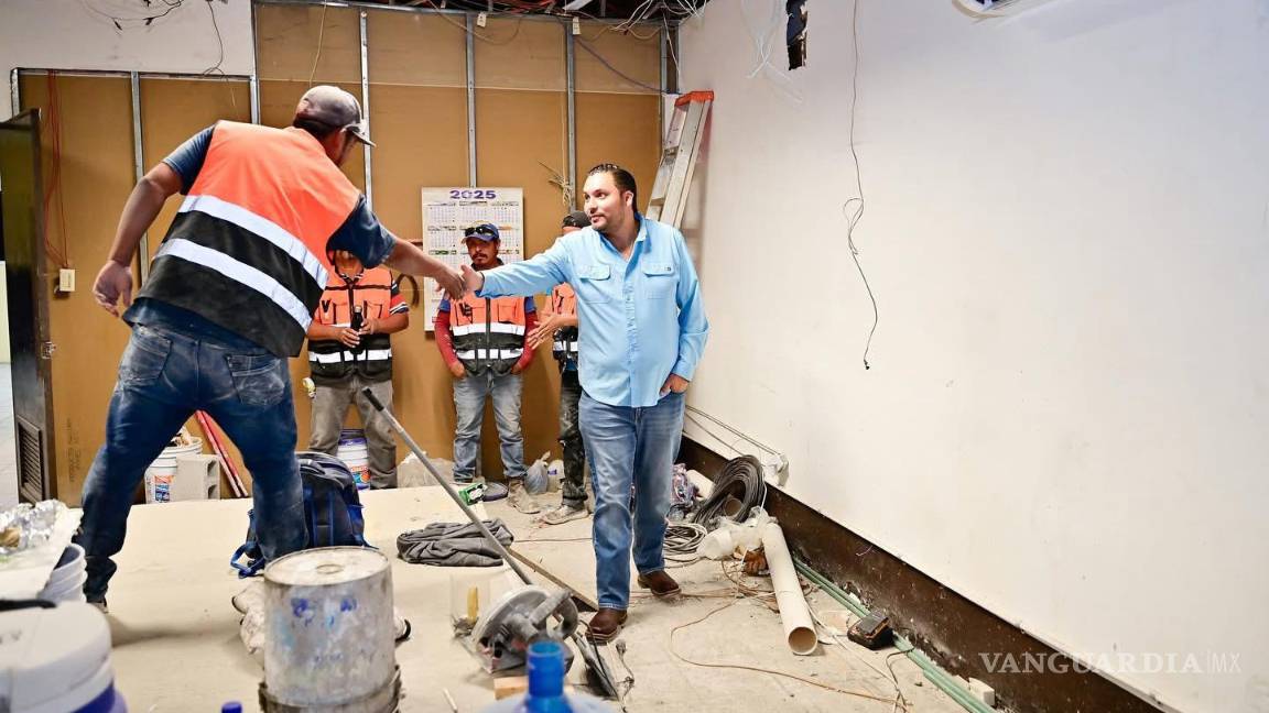 Avanzan obras del Centro de Control y Comando de Monclova Avanzan obras del Centro de Control y Comando de Monclova