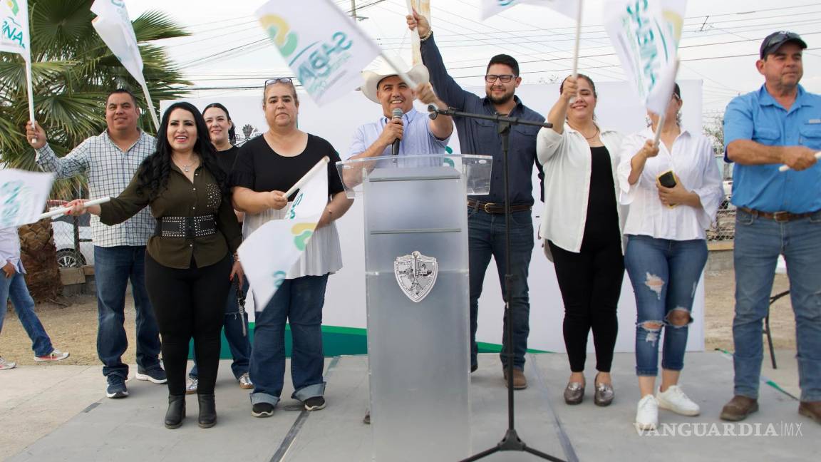 Sabinas pone en marcha trabajos de rehabilitación de la plaza en colonia López Huitrón Sabinas pone en marcha trabajos de rehabilitación de la plaza en colonia López Huitrón