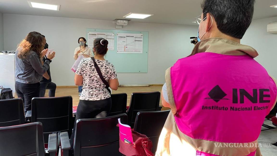 Más del 90 por ciento de funcionarios de casilla ya fue capacitado para la elección judicial: INE Coahuila Más del 90 por ciento de funcionarios de casilla ya fue capacitado para la elección judicial: INE Coahuila