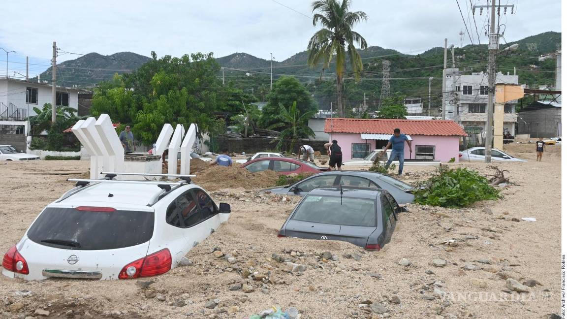 Cuesta 100 mdp al día atención en Acapulco por los huracanes ‘Otis’ y ‘John’ Cuesta 100 mdp al día atención en Acapulco por los huracanes ‘Otis’ y ‘John’