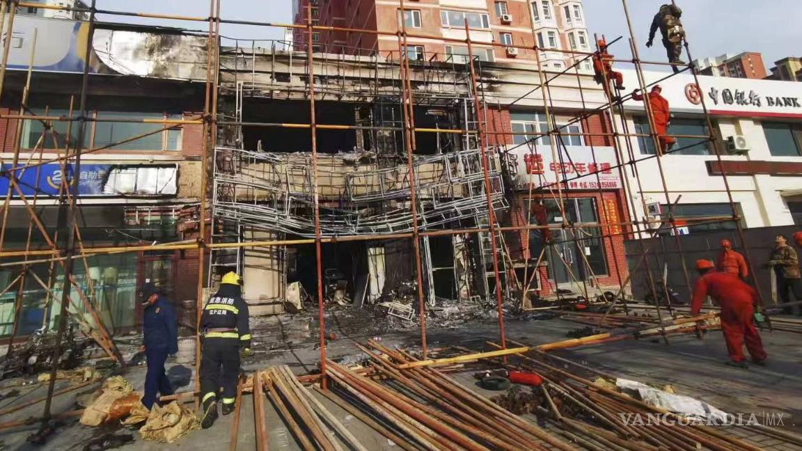 Mueren 22 personas tras incendio en restaurante al noreste de China Mueren 22 personas tras incendio en restaurante al noreste de China