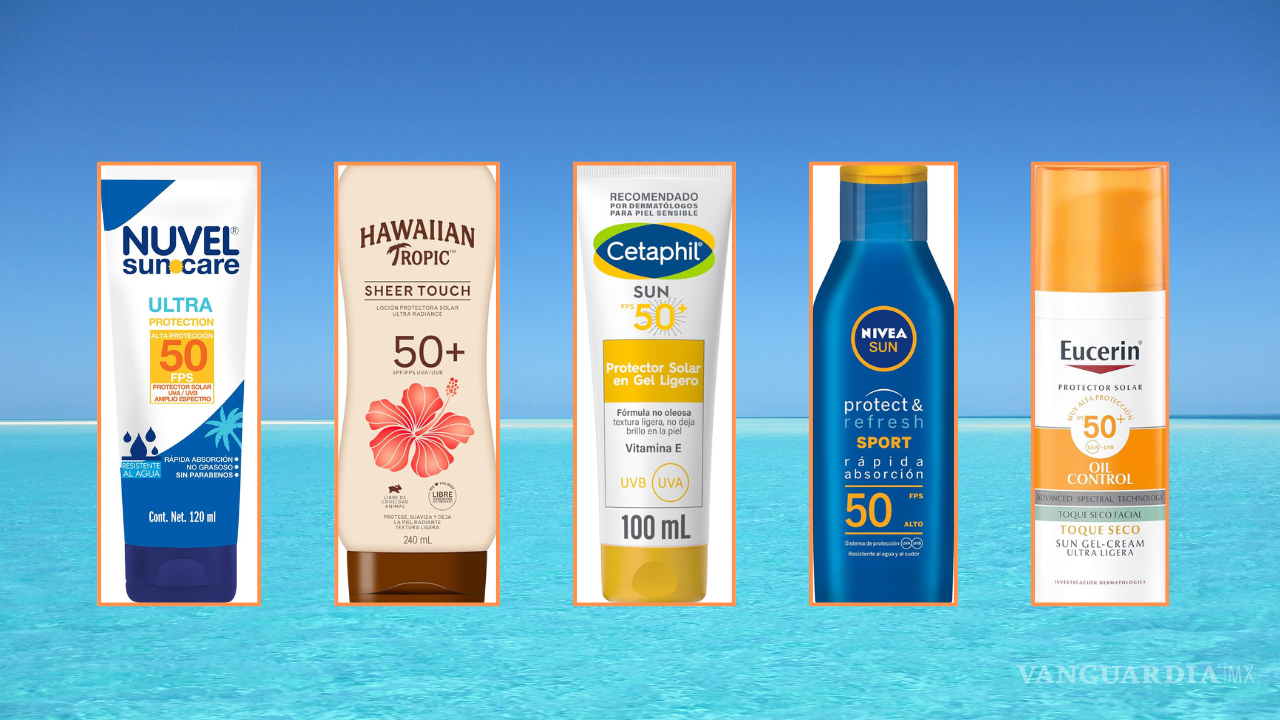 Los 5 mejores protectores solares para cuidar tu piel Los 5 mejores protectores solares para cuidar tu piel