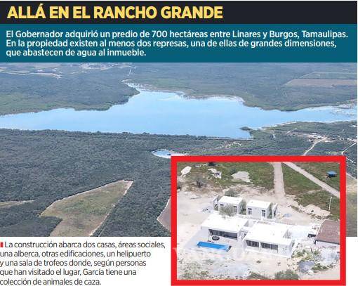 Se da Samuel García su Navidad con rancho de 700 hectáreas que vale 800 mdp $!Se da Samuel García su Navidad con rancho de 700 hectáreas que vale 800 mdp