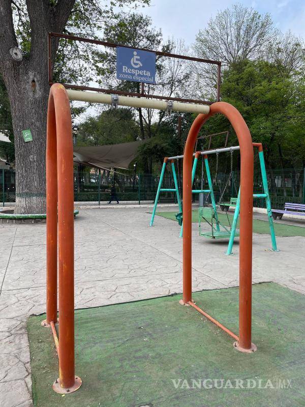 Las atracciones destinadas a niños con discapacidad están deterioradas, con algunas partes faltantes o en malas condiciones. $!Las atracciones destinadas a niños con discapacidad están deterioradas, con algunas partes faltantes o en malas condiciones.