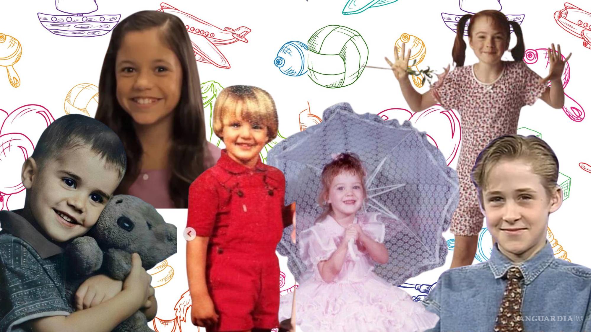 ¿Los reconoces? ¡Llenos de magia y de ilusión! Así eran los famosos de niños