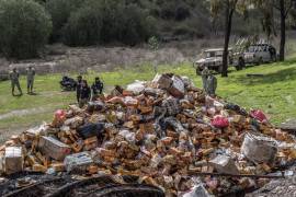Elementos de seguridad confiscan toneladas de fentanilo en Tijuana, Baja California