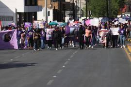 Cinco mujeres fueron detenidas durante las manifestaciones feministas del pasado 8 de marzo.