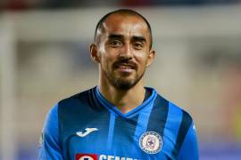 Rafael Baca durante su etapa con Cruz Azul, donde fue parte del equipo campeón en 2021.