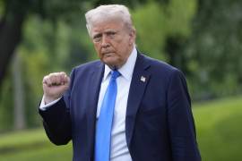 Trump también ha protagonizado sonados encontronazos con el director de la Fed, Jerome Powell, contra quien el presidente reiteró sus ataques el pasado martes y al que ha llegado a amenazar con despedirlo. FOTO: