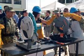 Autoridades y civiles presenciaron la destrucción del armamento en la 47/a Zona Militar.