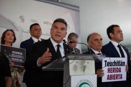 Alejandro Moreno, dirigente nacional del PRI, anunció la destitución del exgobernador de Tamaulipas.