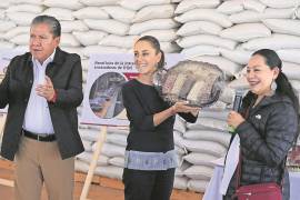 La presidenta, Claudia Sheinbaum, presenta producto de la Alimentación para el Bienestar