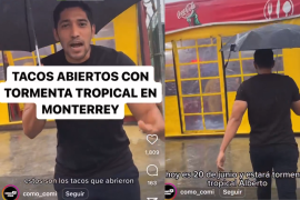 La taquería Tonys Tacos fue criticada por permanecer abierta durante la tormenta, compartiendo un video en TikTok que mostraba su operación en medio de las lluvias