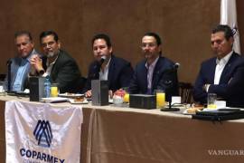 Miembros de la Coparmex local y nacional advierten sobre riesgos en la justicia y la inversión ante la reforma.
