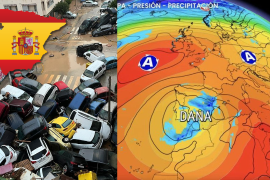 Las intensas lluvias y el rápido aumento del nivel del agua han obligado a evacuar a decenas de personas, algunas refugiadas en zonas elevadas esperando rescate