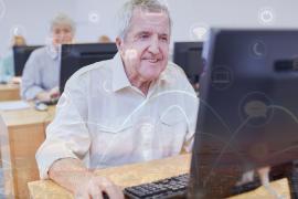 Curso de aprendizaje de computación para adultos mayores, por el INAPAM