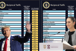 Gráficas de Aranceles recíprocos | Claudia Sheinbaum, Donald Trump