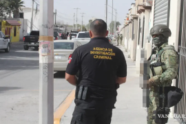 Durante el cateo la Fiscalía aseguro el vehículo implicado en el accidente.