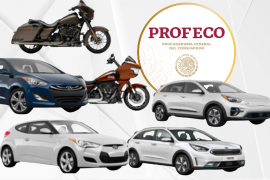 Hyundai revisará modelos Veloster y Elantra; Kia inspeccionará unidades Niro por posible cortocircuito en el clutch; y Harley-Davidson atenderá riesgo de pérdida de propulsión, señala Profeco
