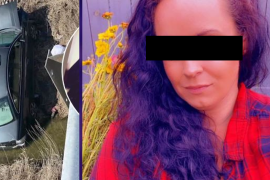 Automóvil de conductora, atrapado en una zanja de Indiana | Superviviente Brieonna Castle