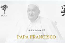 Los feligreses se congregaran frente a la Catedral de Saltillo para participar en el homenaje al Papa Francisco.