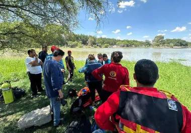 Jesús “N”, de 29 años, falleció en Lerdo al lanzarse al río para rescatar a su esposa e hijo que eran arrastrados por la corriente.