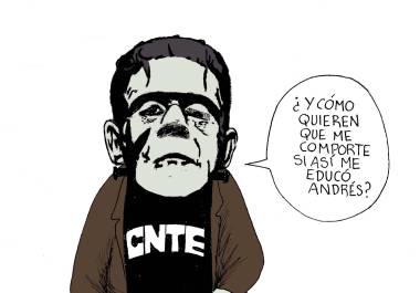 CNTE: El gran maestro