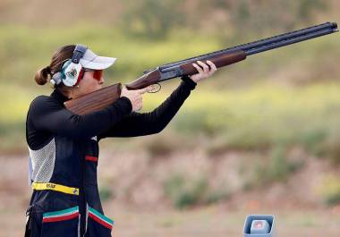 La tiradora coahuilense logró su mejor resultado en Copas del Mundo al finalizar en cuarto lugar en Nicosia, Chipre.