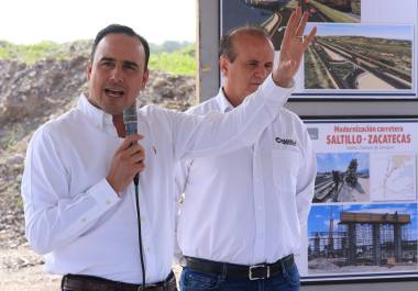 Se espera que la modernización de la vía Saltillo-Zacatecas sea concluida a mediados de 2026.