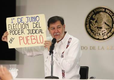 Fernández Noroña aseguró que hay al menos dos aspirantes con acusaciones de abuso sexual.
