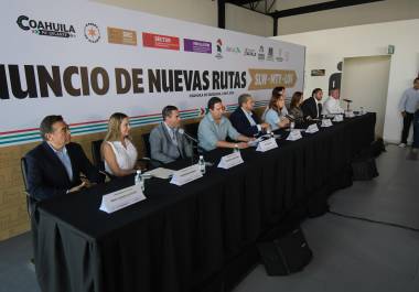 También se anunció la ruta Monterrey-Monclova, que tendrá cinco frecuencias semanales a partir del 17 de junio.
