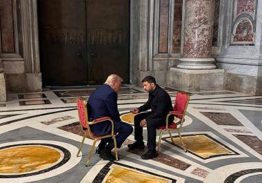 Trump se reunió apenas el sábado pasado con Zelenski durante el funeral del Papa Francisco.