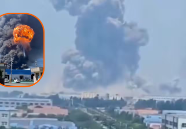 Explosión en planta química de China