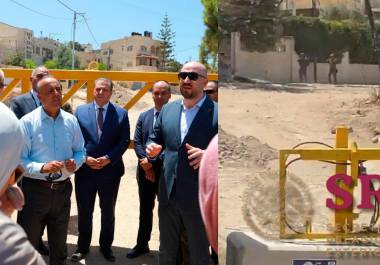 Fuerzas israelíes dispararon este miércoles contra una delegación diplomática con representantes de países europeos, americanos, asiáticos y árabes de visita en la localidad de Yenín, en el norte de Cisjordania ocupada.