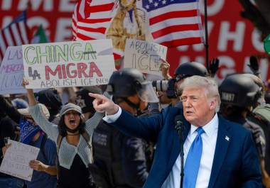 El presidente de Estados Unidos, Donald Trump, advirtió que podría invocar la Ley de Insurrección, por las protestas contra las redadas migratorias en Los Ángeles, California.
