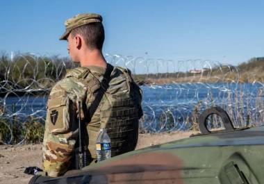 Militares texanos ocuparon el parque como parte de la política de control migratorio.