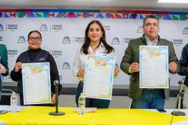 Autoridades municipales y educativas presentan la convocatoria del Cabildo Infantil 2025 en Ramos Arizpe.